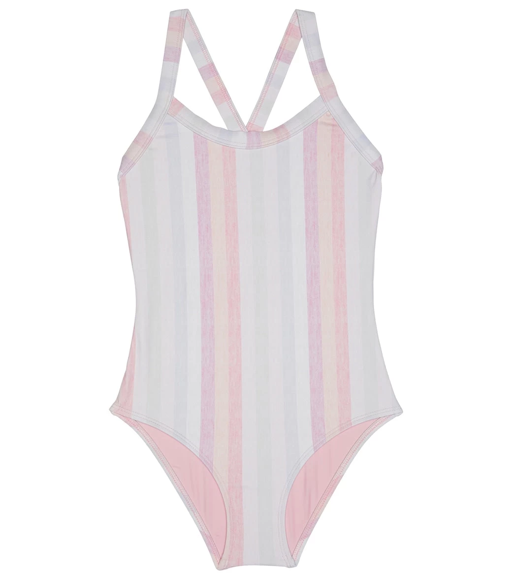 Splendid Girls' Heather Ombre One Piece Swimsuit (Big Kid) 1 Splendid Girls' Heather Ombre One Piece Swimsuit (Big Kid)