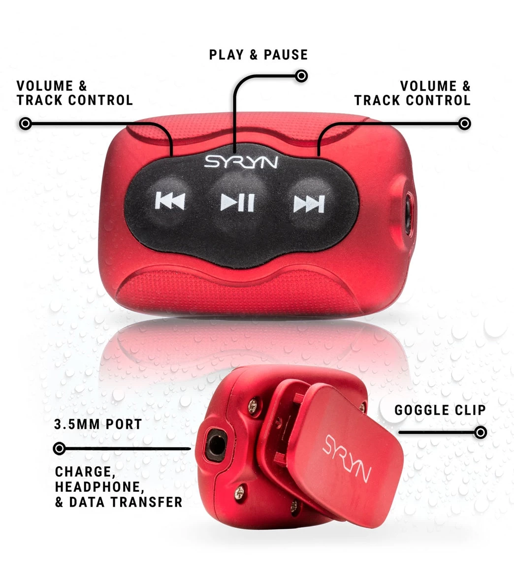 SYRYN MP3 Player & Swimbuds Sport Headphones 2 SYRYN MP3 Player & Swimbuds Sport Headphones - Image 2
