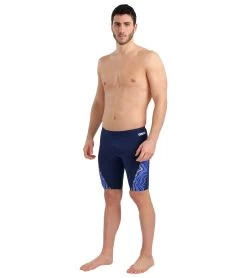 Arena Men's Marbled Jammer Swimsuit -Swimming Equipment 7468270846120 navynavymulti 3a