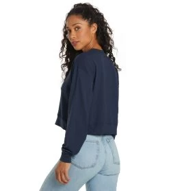 HURLEY Women's Easy Oversized Pullover 6 HURLEY Women's Easy Oversized Pullover -Swimming Equipment 7471952134312 moodindigo 3a