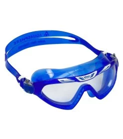 AQUASPHERE Vista Xp Open Water/Tri Mask 7 AQUASPHERE Vista Xp Open Water/Tri Mask -Swimming Equipment 7472379232424 clearlensbluewithbluestrap 3a