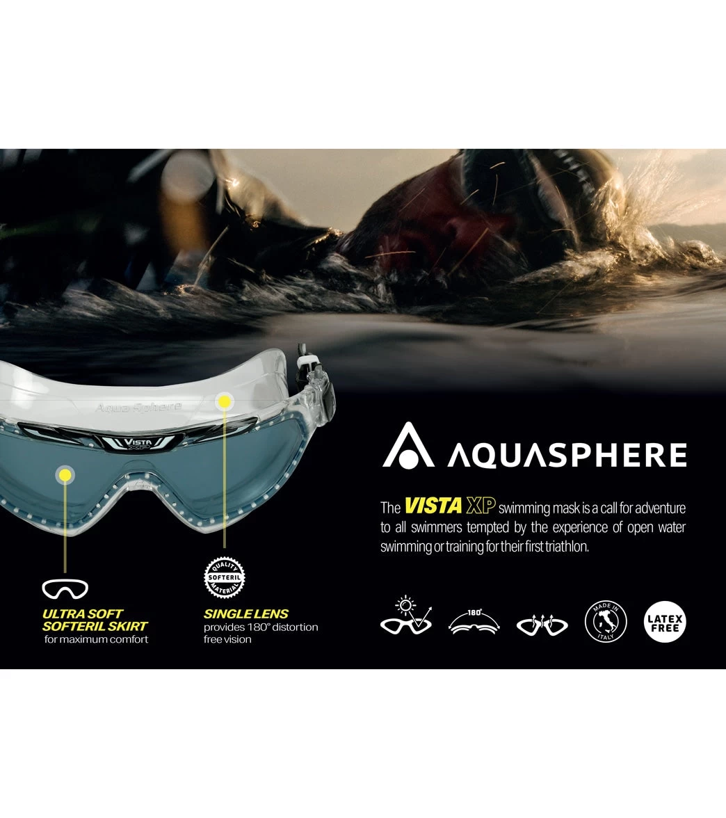AQUASPHERE Vista Xp Open Water/Tri Mask 5 AQUASPHERE Vista Xp Open Water/Tri Mask - Image 5