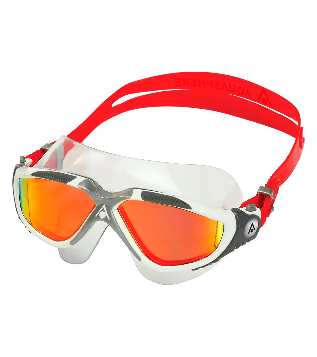 AQUASPHERE Vista Titanium Mirrored Lens Mask 1 AQUASPHERE Vista Titanium Mirrored Lens Mask