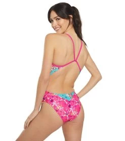 Sporti X Emma Weyant Patchwork Micro Back One Piece Swimsuit -Swimming Equipment 7474625839272 patchwork 8a