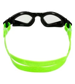 AQUASPHERE Kayenne Jr. Goggle 7 AQUASPHERE Kayenne Jr. Goggle -Swimming Equipment 7475578634408 clearlensblackwithneongreenstrap 3a