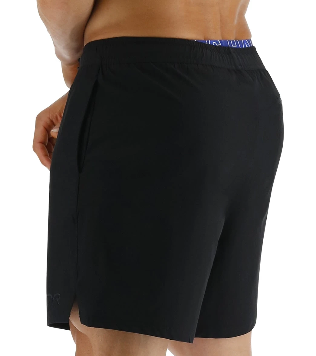 TYR Men's Solid Skua Swim Trunks 6 TYR Men's Solid Skua Swim Trunks - Image 6