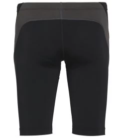 Nike Men's HydraStrong Colorblock Jammer Swimsuit -Swimming Equipment 7484466561192 black 3a