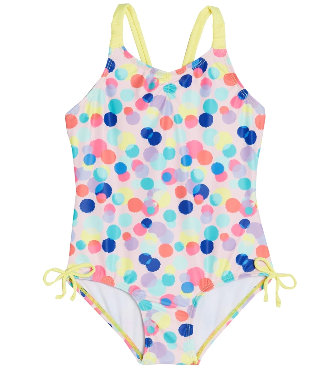 Girls' Party Confetti One Piece Swimsuit (Baby, Toddler) 1 Girls' Party Confetti One Piece Swimsuit (Baby, Toddler)