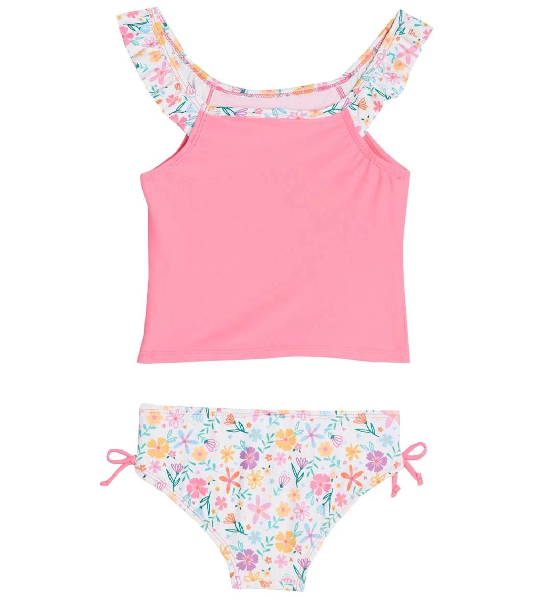 Girls' Field Of Dreams Two Piece Tankini Set (Baby, Toddler) 2 Girls' Field Of Dreams Two Piece Tankini Set (Baby, Toddler) - Image 2