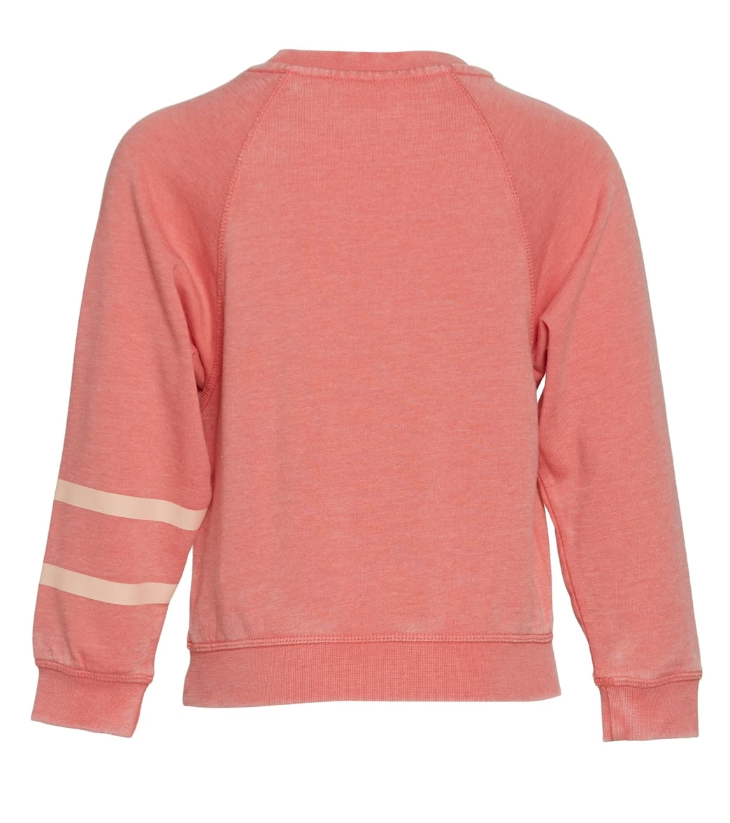 Roxy Girls' Next Plane Out Sweatshirt (Little Kid, Big Kid) 2 Roxy Girls' Next Plane Out Sweatshirt (Little Kid, Big Kid) - Image 2