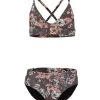 Rip Curl Girls' Cosmic Two Piece Bikini Set (Big Kid)