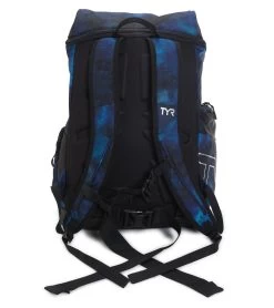 TYR Alliance 45L Cosmic Night Backpack -Swimming Equipment 7537390551208 blueteal 3a