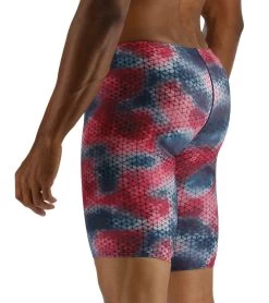 TYR Men's Starhex Jammer Swimsuit -Swimming Equipment 7539490259112 redmulti 6a