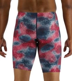 TYR Men's Starhex Jammer Swimsuit -Swimming Equipment 7539490259112 redmulti 9a