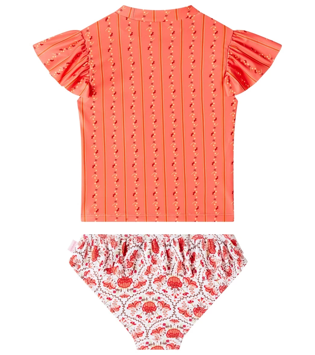 Seafolly Girls' Prague Two Piece Surf Set (Baby, Toddler, Little Kid) 1 Seafolly Girls' Prague Two Piece Surf Set (Baby, Toddler, Little Kid)