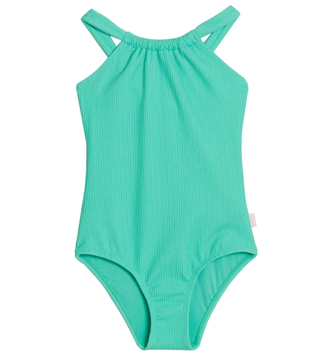 Seafolly Girls' Essential Crossback One Piece Swimsuit (Big Kid) 1 Seafolly Girls' Essential Crossback One Piece Swimsuit (Big Kid)