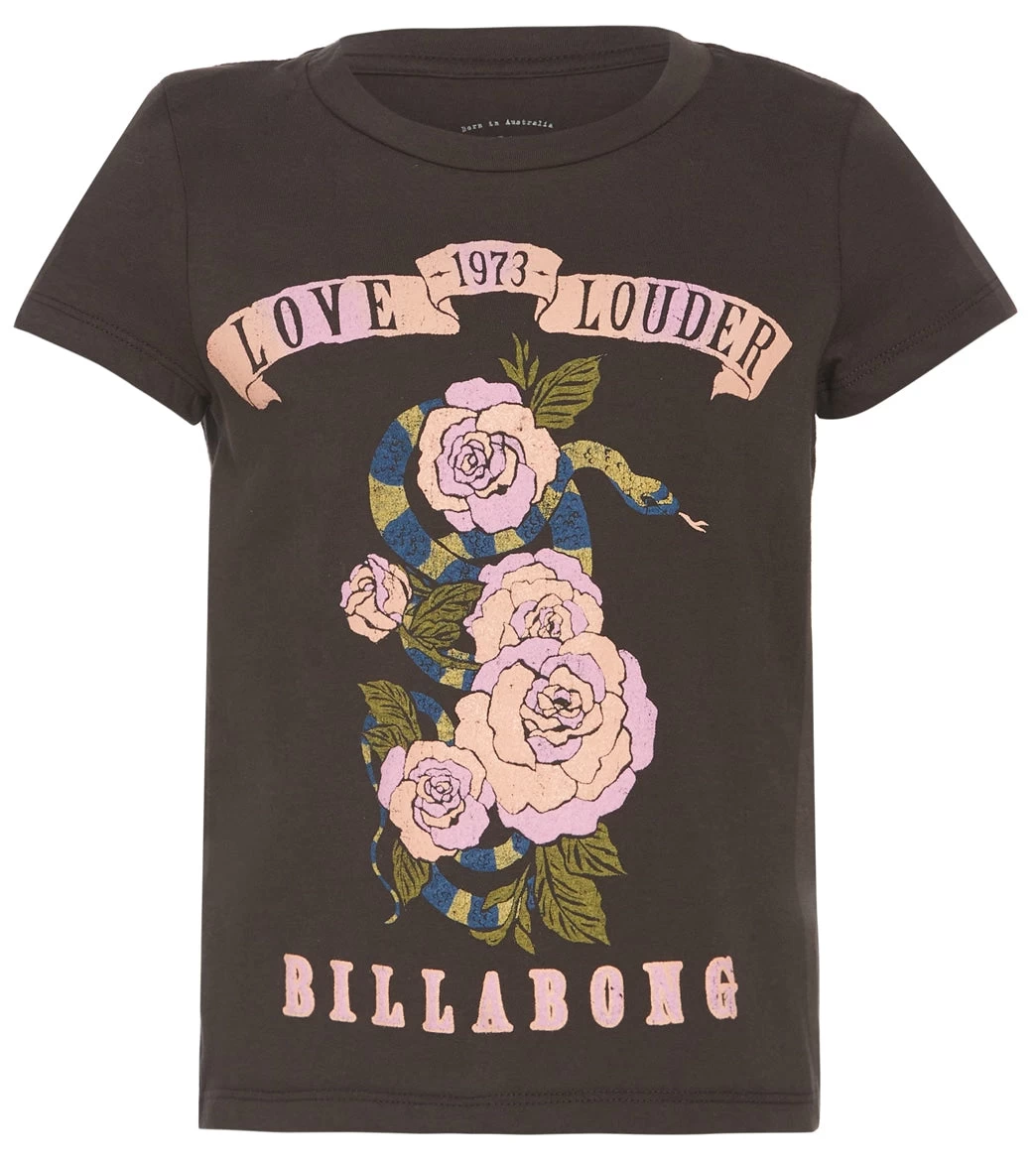 Billabong Girls' Love Lounder Short Sleeve Tee (Little Kid, Big Kid) 1 Billabong Girls' Love Lounder Short Sleeve Tee (Little Kid, Big Kid)