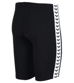 Arena Unisex Icons Caren Biking Short -Swimming Equipment 7577682477224 blackwhiteblack 12a
