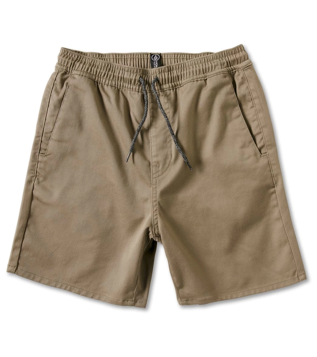 Volcom Boys' Frickin Elastic 13" Shorts (Toddler, Little Kid) 1 Volcom Boys' Frickin Elastic 13" Shorts (Toddler, Little Kid)