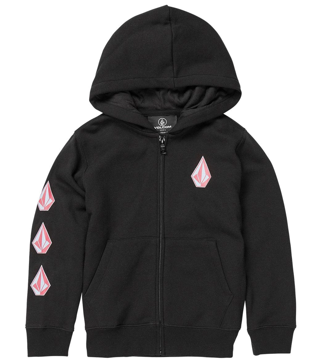 Volcom Boys' Iconic Stone Zip Hoodie (Toddler, Little Kid) 1 Volcom Boys' Iconic Stone Zip Hoodie (Toddler, Little Kid)