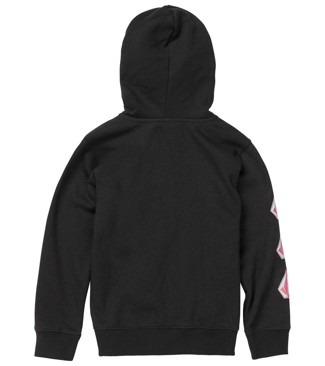 Volcom Boys' Iconic Stone Zip Hoodie (Toddler, Little Kid) 2 Volcom Boys' Iconic Stone Zip Hoodie (Toddler, Little Kid) - Image 2