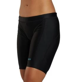 Zone3 Women's Activate Tri Shorts -Swimming Equipment 7583264669864 blackturquoise 5a