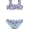 Girls' Flower Riot Tulum Two Piece Bikini Set (Big Kid)