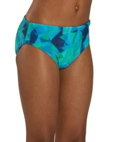 Fractalicious Swim Brief Swimsuit Youth (22 - 28) -Swimming Equipment 7595562074280 bluegreen 6a