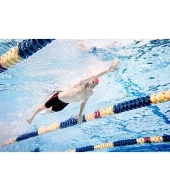 Piped Splice Swim Jammer Swimsuit 17 Piped Splice Swim Jammer Swimsuit -Swimming Equipment 7595831328936 blackmaroon 8a