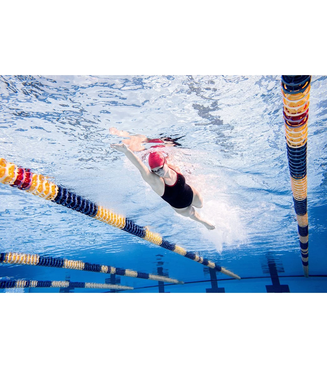 HydroLast Piped Thin Strap One Piece Swimsuit 6 HydroLast Piped Thin Strap One Piece Swimsuit - Image 6