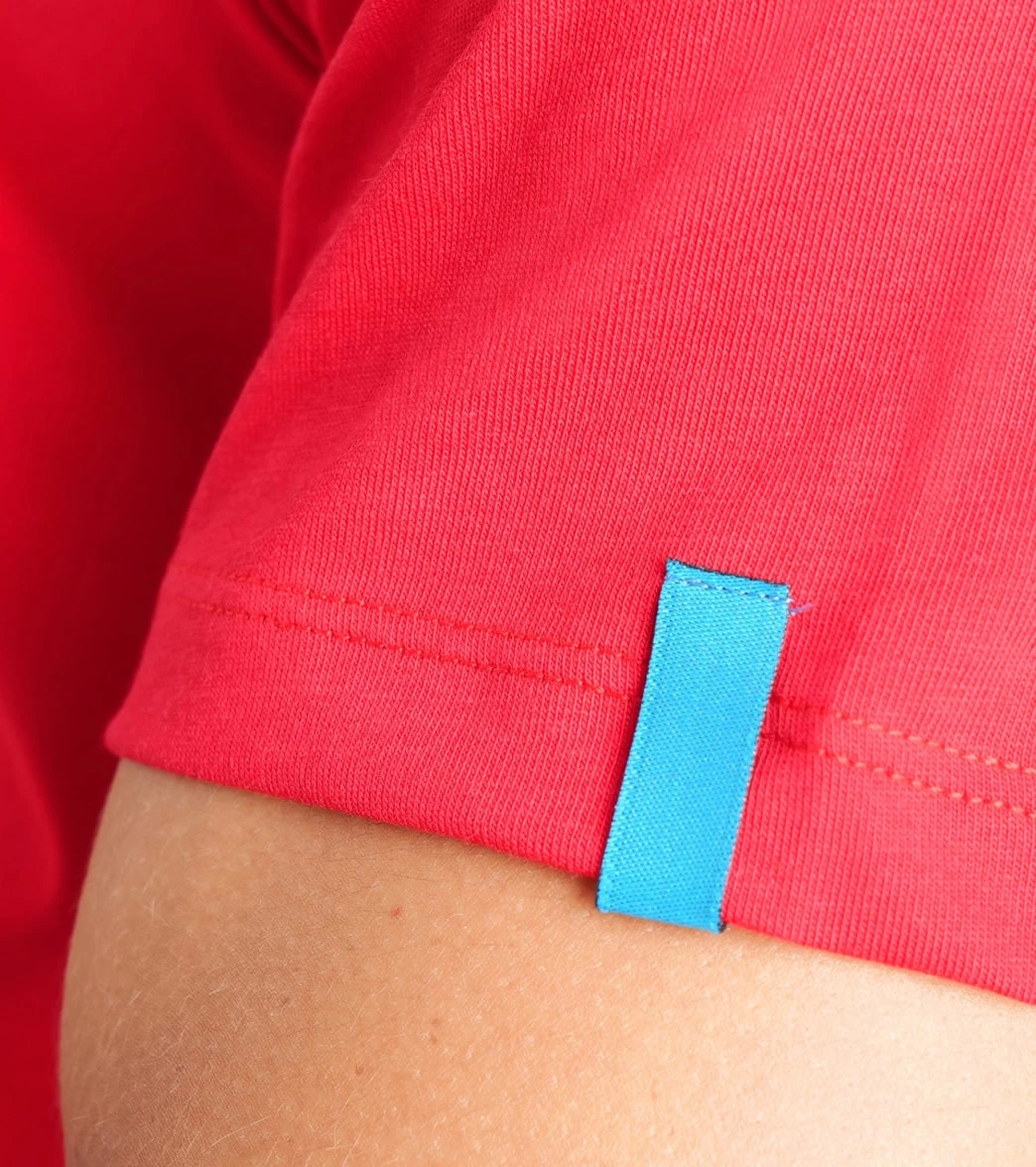 Arena Unisex Team Panel Short Sleeve Tee 8 Arena Unisex Team Panel Short Sleeve Tee - Image 8