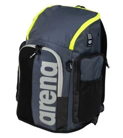 Arena Spiky III 45 Backpack -Swimming Equipment 7599092793512 navyneonyellow 4a