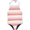 Girls' Riviera Reversible One Piece Swimsuit (Toddler, Little Kid, Big Kid)
