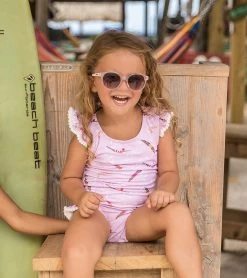 Girls' Diving Diva Frill One Piece Swimsuit (Baby) -Swimming Equipment 7601446191272 pink 3a