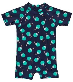 Boys' Coco Logo Short Sleeve Sunsuit (Baby)