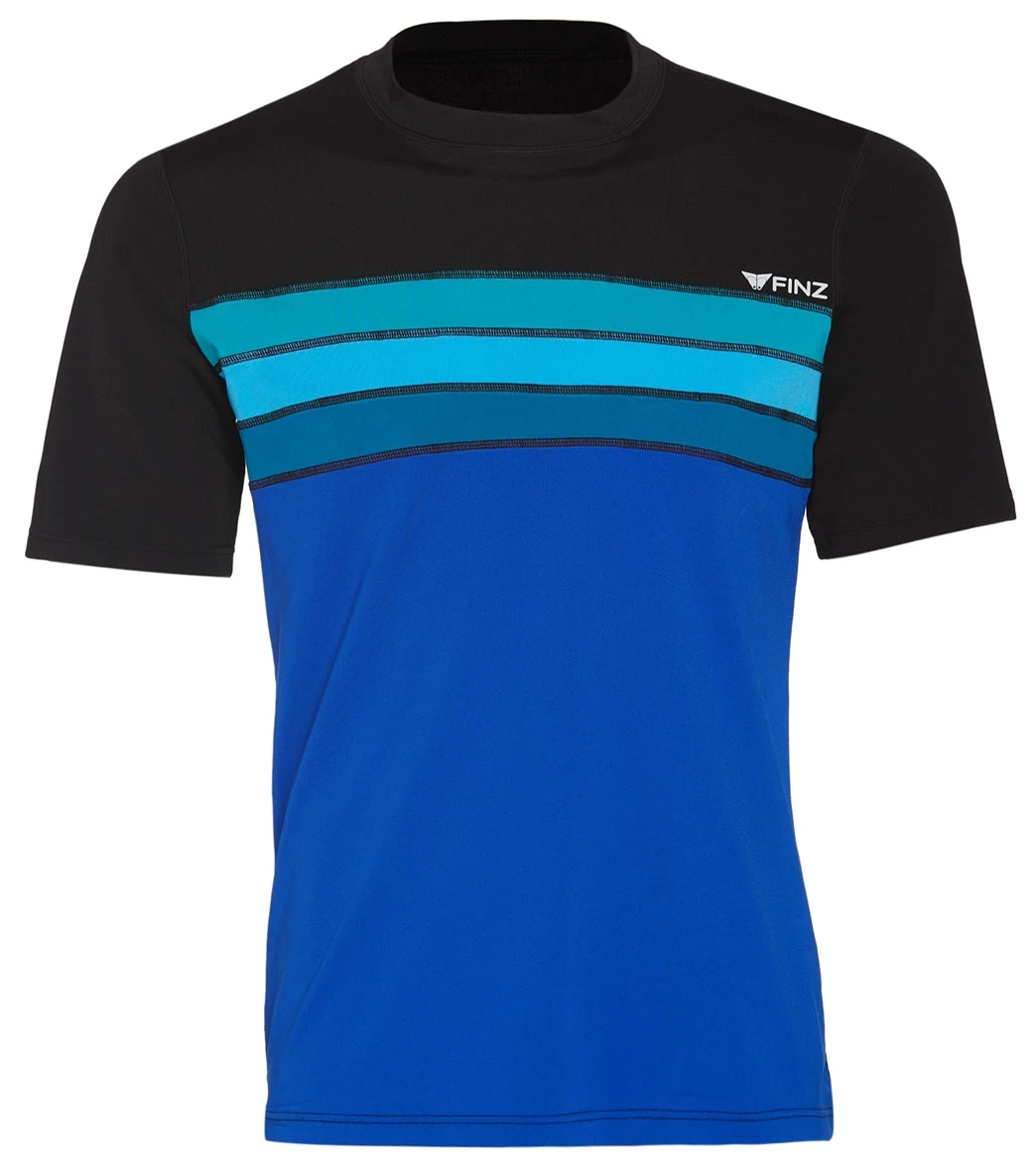 Men's Color Block Rash Guard 1 Men's Color Block Rash Guard