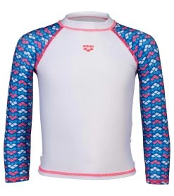 Arena Kids' Friends Long Sleeve Rashguard (Toddler, Little Kid)