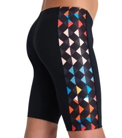 Arena Boys' Carnival Jammer Swimsuit (Little Kid, Big Kid) -Swimming Equipment 7626478649512 blackblackmulti 3a