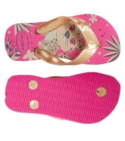 Havaianas Girls' Top Pets Flip Flops (Toddler, Little Kid, Big Kid) -Swimming Equipment 7638966927528 pinkflux 4a