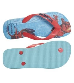 Havaianas Boys' Top Marvel Flips Flops (Toddler, Little Kid, Big Kid) -Swimming Equipment 7638967943336 bluewater 4a