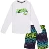 Under Armour Boys' UA Warp Logo Long Sleeve Swim Set (Toddler)