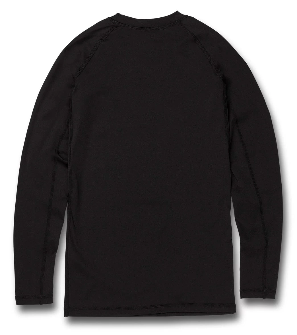 Volcom Men's Lido Solid Long Sleeve UPF 50 Rash Guard 2 Volcom Men's Lido Solid Long Sleeve UPF 50 Rash Guard - Image 2