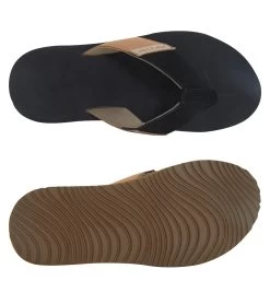 Rip Curl Men's Oxford Open Toe Flip Flops -Swimming Equipment 7698003099816 blacktan 4a