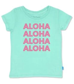 Girls' Aloha All Day Everyday Tee (Baby, Toddler, Little Kid, Big Kid)