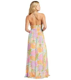 Billabong Women's So Groovy Maxi Dress -Swimming Equipment 7754195533992 whitemulti 3a