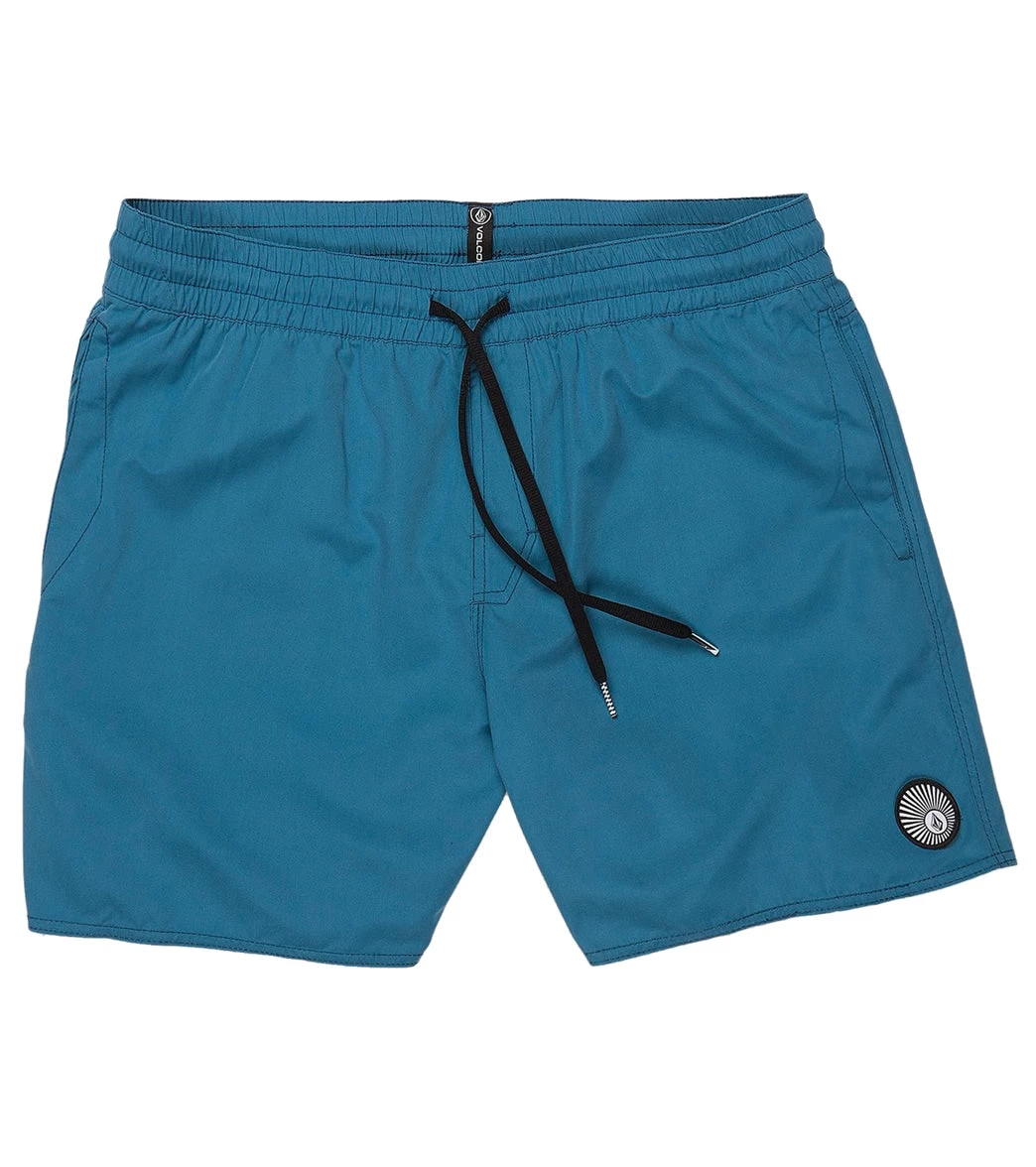 Volcom Boys' Lido Solid Swim Trunks (Big Kid) 1 Volcom Boys' Lido Solid Swim Trunks (Big Kid)