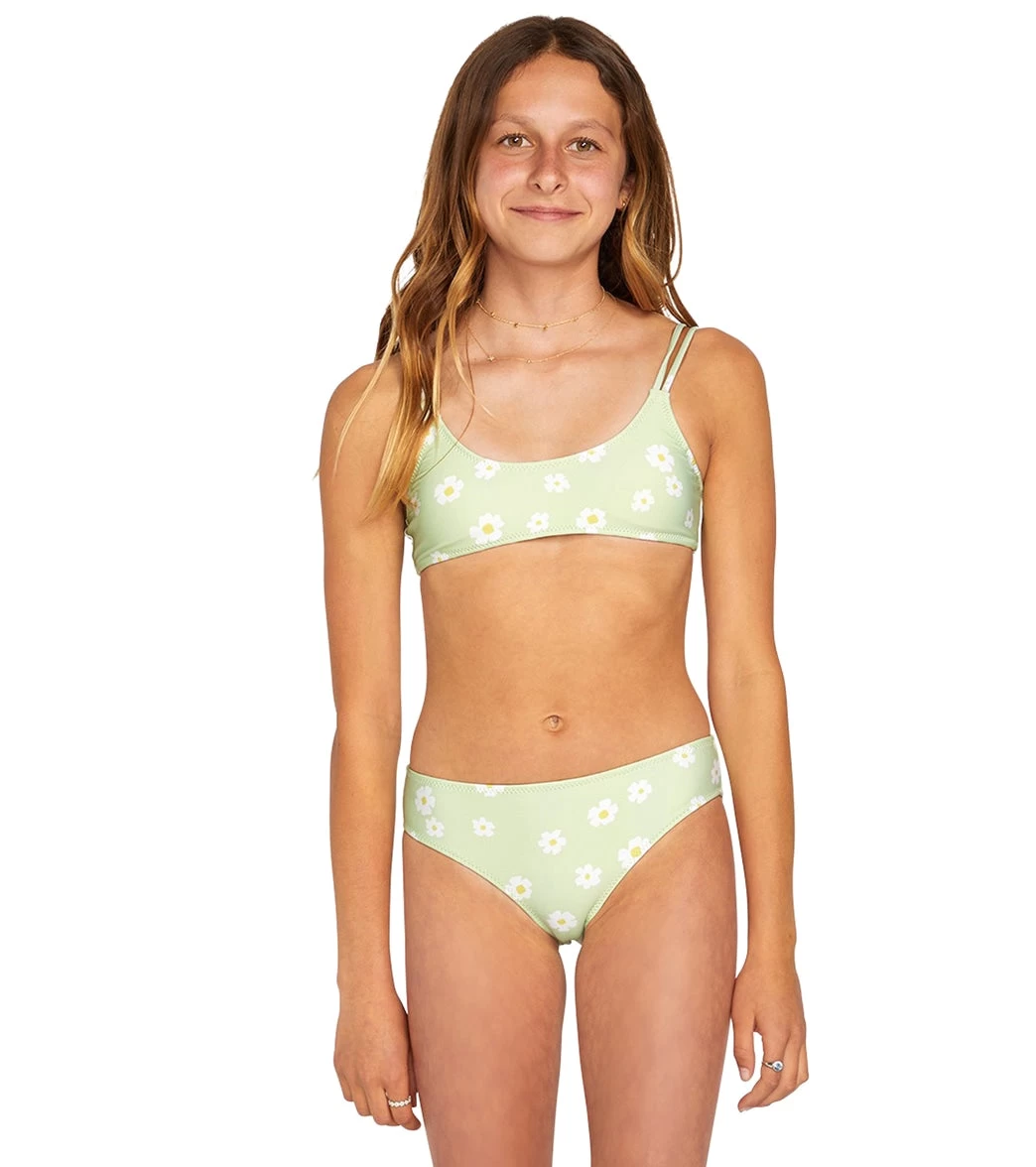 Volcom Girls' Like Daisy Two Piece Bikini Set (Big Kid) 1 Volcom Girls' Like Daisy Two Piece Bikini Set (Big Kid)
