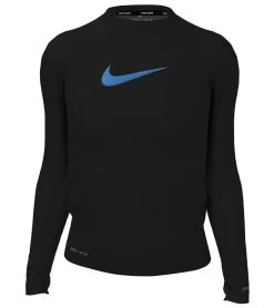 Nike Girls' Swoosh Long Sleeve Rashguard (Big Kid)