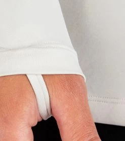 HURLEY Men's H2O-Dri Atticus II Hooded Long Sleeve UPF 50 Surf Shirt -Swimming Equipment 7758089355432 boneheather 3a