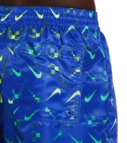 Nike Men's Digi Swoosh Ombre Lap Swim Trunks -Swimming Equipment 7761617846440 racerblue 5a